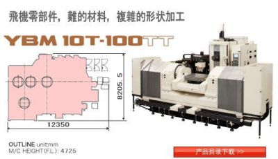 日本安田5AXES　YBM 10T-100TT